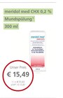 LINDA Premiumapotheke Weisenbach - med CHX 0,2 % Mundspülung Angebot im Prospekt med CHX 0,2 % Mundspülung bei LINDA Premiumapotheke im Weisenbach Prospekt für 15,49 €