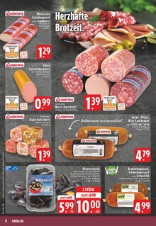 Wurst im EDEKA Prospekt "Aktuelle Angebote" mit 26 Seiten (Leverkusen)