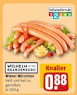 REWE Weiterstadt - Wiener Würstchen Angebot im Prospekt Wiener Würstchen bei REWE im Weiterstadt Prospekt für 0,88 €