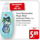 Magic Wash Universal Clean im Angebot bei EDEKA in Pirmasens Magic Wash Universal Clean Angebote von Coral bei EDEKA Pirmasens für 5,49 €