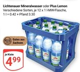 GLOBUS - Mineralwasser Angebot im Prospekt Mineralwasser bei GLOBUS im Prospekt "" für 4,99 €