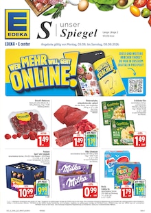 EDEKA Prospekt Wir lieben Lebensmittel! mit 38 Seiten