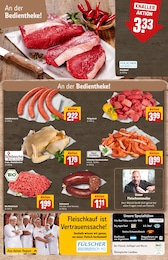 Geschnetzeltes Angebot im aktuellen REWE Prospekt auf Seite 10