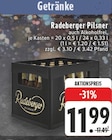 Radeberger Pilsner Angebote von Radeberger bei EDEKA Voerde für 11,99 €