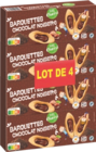 Barquettes Chocolat Noisette - Petit Choisi - Aldi Barquettes Chocolat Noisette - Petit Choisi à 3,49 € dans le catalogue Aldi