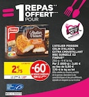 L'atelier poisson colin d'alaska extra croustillant MSC surgelé x2 - FINDUS en promo chez Intermarché Super L'atelier poisson colin d'alaska extra croustillant MSC surgelé x2 - FINDUS dans le catalogue Intermarché Super