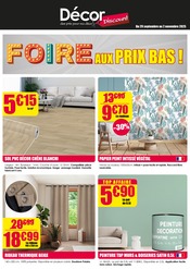 Peinture Angebote im Prospekt "FOIRE AUX PRIX BAS !" von Décor Discount auf Seite 1