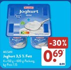 Aktuelles Joghurt 3,5 % Fett Angebot bei ALDI SÜD in Bonn ab 0,69 €