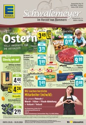 Aktueller EDEKA Supermarkt Prospekt in Witten und Umgebung, "Aktuelle Angebote" mit 30 Seiten, 25.03.2024 - 30.03.2024