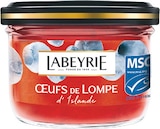 Oeufs de lompe d'Islande rouge - Labeyrie en promo chez Spar Drancy à 3,10 €