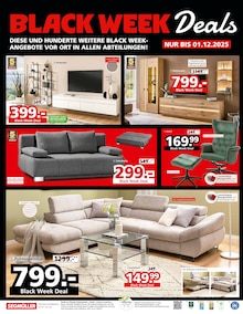 Black Friday Angebot im aktuellen Segmüller Prospekt auf Seite 2