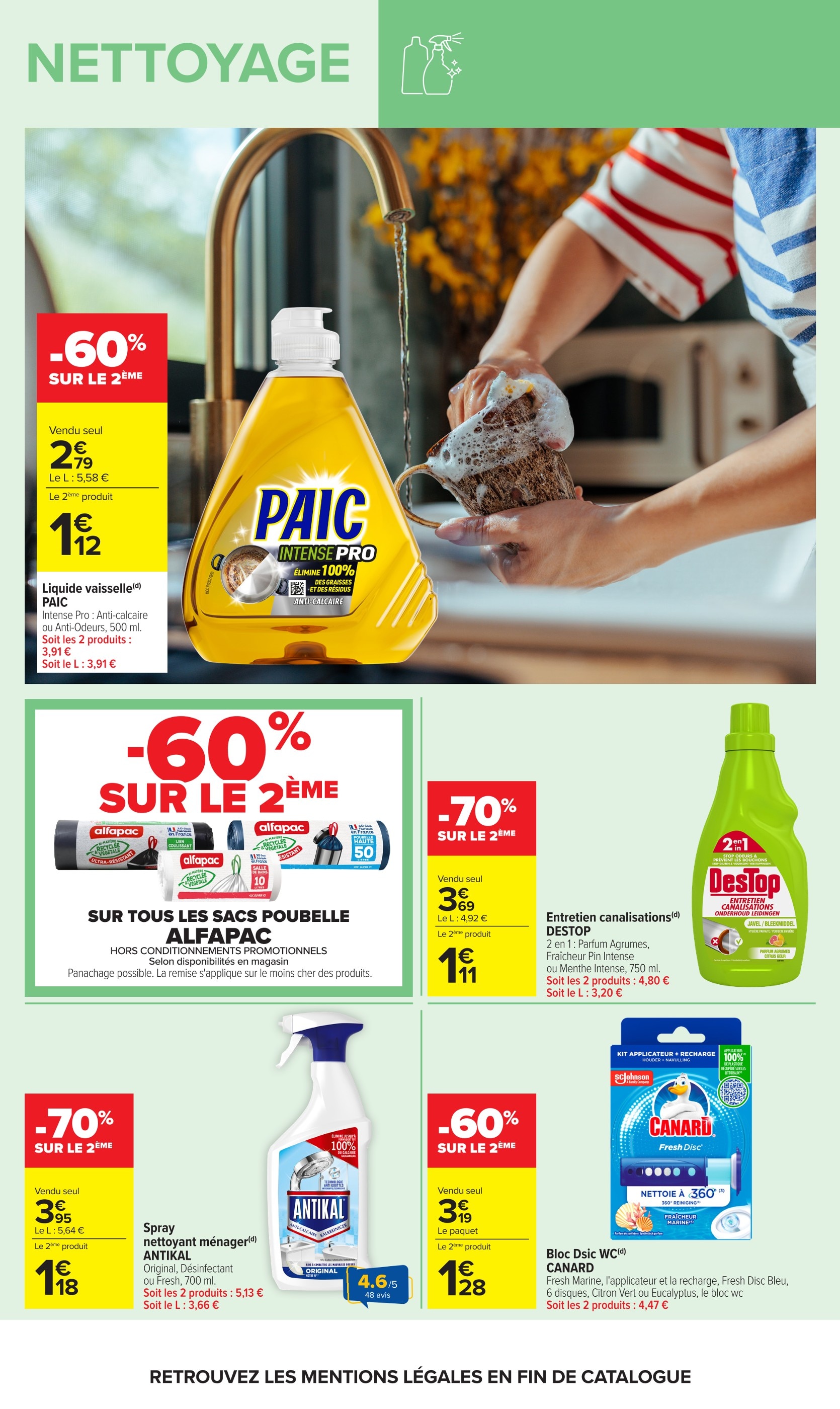 Liquide Vaisselle Carrefour Market  Promos et prix dans le catalogue de la  semaine
