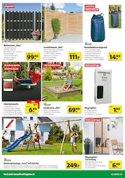 Hagebaumarkt Sichtschutz im Prospekt 