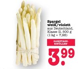 Aktuelle Spargel Angebote bei E center in Heidelberg Aktuelles Spargel weiß/violett Angebot bei E center in Heidelberg ab 3,99 €