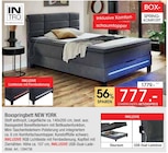 Boxspringbett NEW YORK von Intro für 777,00 € bei Zurbrüggen im Angebot Boxspringbett NEW YORK von Intro im aktuellen Zurbrüggen Prospekt