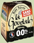 Bière sans alcool blonde - LA GOUDALE en promo à 2,99 € chez Intermarché Super Bière sans alcool blonde - LA GOUDALE dans le catalogue Intermarché Super