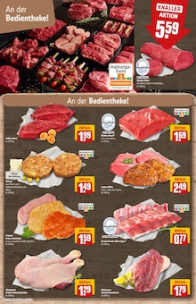 Schweinefleisch im REWE Prospekt "Dein Markt" mit 34 Seiten (Fürth)