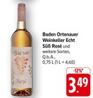 Echt Süß Rosé bei E center im Raunheim Prospekt für 3,49 €