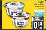 Milch-Reis Original im EDEKA Prospekt Milch-Reis Original von müller im aktuellen EDEKA Prospekt für 0,39 €