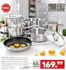 Topf-Set 'Steel' Angebote von WOLL bei porta Möbel Osnabrück für 169,99 €