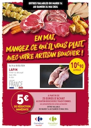 Catalogue Supermarchés Rayon Boucherie Carrefour en cours à Nice et alentours, En Mai, mangez ce qu'il vous plaît, avec votre artisan boucher !, 8 pages, 14/05/2024 - 24/05/2024