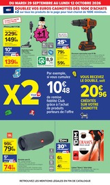 Aspirateur en promo dans le catalogue Carrefour à la page 10