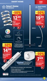 Tv Led Angebote im Prospekt "Le vrai prix des bonnes choses" von Lidl auf Seite 15