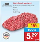 Hackfleisch gemischt bei Netto Marken-Discount im Prospekt "" für 5,29 €