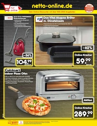 Netto Marken-Discount Staubsauger im Prospekt 