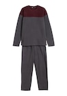 Pyjama polaire colorblock à Carrefour dans Alsting