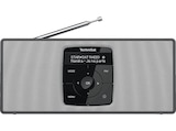 DIGITRADIO 2 S Portables DAB+/UKW-Stereoradio mit Bluetooth-Audiostreaming, DAB+, UKW/RDS, Bluetooth, Schwarz/Silber von TECHNISAT im aktuellen MediaMarkt Saturn Prospekt für 87,99 €