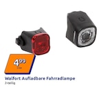 Aufladbare Fahrradlampe Angebote von Walfort bei Action Bochum für 4,99 €