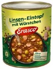 Linsen-Eintopf mit Würstchen im Angebot bei REWE in Beckum Linsen-Eintopf mit Würstchen Angebote von Erasco bei REWE Beckum für 1,99 €