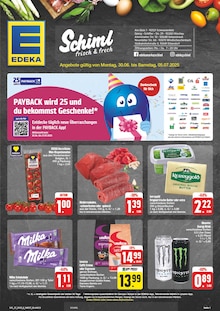 Aktueller EDEKA Prospekt "Wir lieben Lebensmittel!" Seite 1 von 28 Seiten für Schwarzenfeld