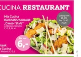 mömax Kaiserslautern - Backhähnchensalat „Caesar Style“ Angebot im Prospekt Backhähnchensalat „Caesar Style“ bei mömax im Kaiserslautern Prospekt für 6,00 €
