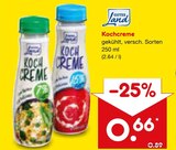 Aktuelle Sahne Angebote bei Netto Marken-Discount in Koblenz Aktuelles Kochcreme Angebot bei Netto Marken-Discount in Koblenz ab 0,66 €