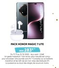 Pack Magic 7 Lite - HONOR - Fnac Pack Magic 7 Lite - HONOR à 283,00 € dans le catalogue Fnac