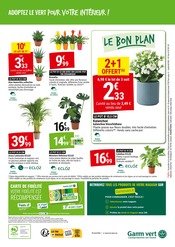 Ordinateur Angebote im Prospekt "SPÉCIAL PLANTES D'INTÉRIEUR NOS PETITS PRIX PLANTENT LE DÉCOR" von Gamm vert auf Seite 4