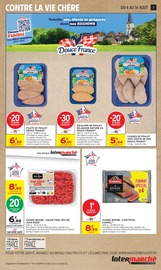Promos Poulet dans le catalogue "-60% DE REMISE IMMÉDIATE SUR LE 2ÈME" de Intermarché Super Poulet en promo dans le catalogue Intermarché Super à la page 7