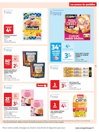 Offre Pizza Jambon Fromage dans le catalogue Auchan Hypermarché du moment à la page 33