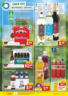 Bier im Netto Marken-Discount Prospekt "Aktuelle Angebote" mit 51 Seiten (Ratingen)