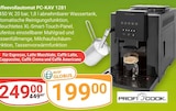 GLOBUS Tönisvorst - Kaffeevollautomat PC-KAV 1281 Angebot im Prospekt Kaffeevollautomat PC-KAV 1281 bei GLOBUS im Tönisvorst Prospekt für 199,00 €