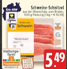 Schweine-Schnitzel im Angebot bei E center in Mülheim Schweine-Schnitzel Angebote von EDEKA Regional bei E center Mülheim für 5,49 €