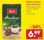 Auslese oder Harmonie im Angebot bei Netto Marken-Discount in Oberhausen Auslese oder Harmonie Angebote von Melitta bei Netto Marken-Discount Oberhausen für 6,99 €