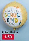 Folien-Ballon für 1,50 € bei Woolworth im Angebot Folien-Ballon im aktuellen Woolworth Prospekt