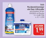 Aktuelle Geschirrspüler Angebote bei Marktkauf in Nürnberg Aktuelles Maschinintiefenreiniger oder Glanz- & Klarspüler Angebot bei Marktkauf in Nürnberg ab 1,99 €