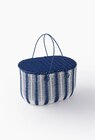 Panier picnic 42x27x22cm en plastique et métal - Monoprix Margaret Panier picnic 42x27x22cm en plastique et métal à 17,99 € dans le catalogue Monoprix Margaret