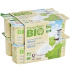 Yaourt au lait entier nature - CARREFOUR BIO en promo chez Carrefour Market Yaourt au lait entier nature - CARREFOUR BIO dans le catalogue Carrefour Market