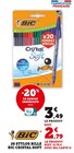 Promo 20 stylos bille à 2,79 € dans le catalogue Super U à Le Mesnil-Esnard