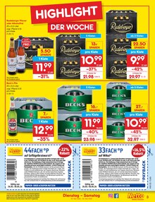 Becks im aktuellen Netto Marken-Discount Prospekt (Jena) Becks im Netto Marken-Discount Prospekt "Aktuelle Angebote" mit 58 Seiten (Jena)